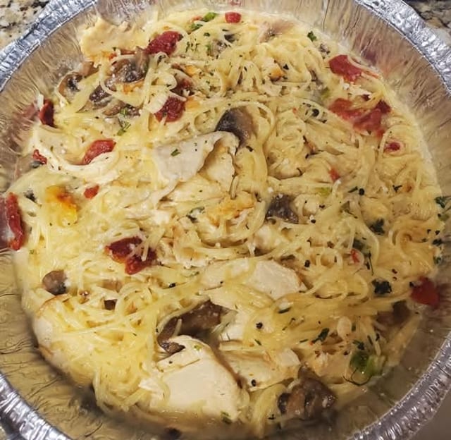 LS Spicy Bowtie Chicken.