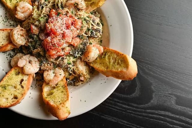 Shrimp Scampi.